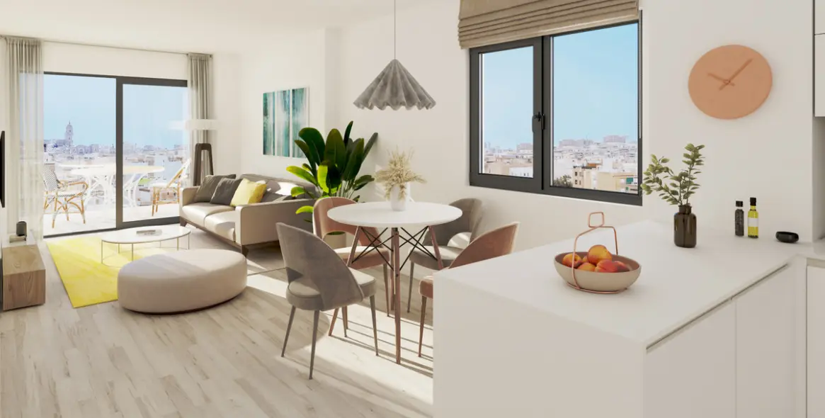 Venta de apartamento en planta media en Malaga (distrito Málaga Centro) 1