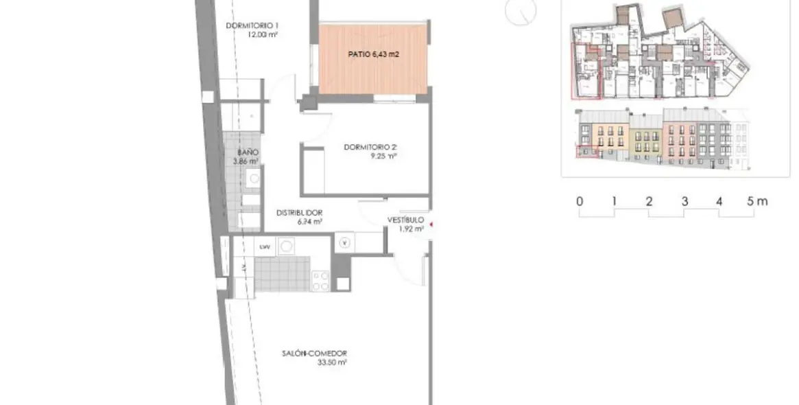 Venta de apartamento en planta baja en Málaga Centro 38