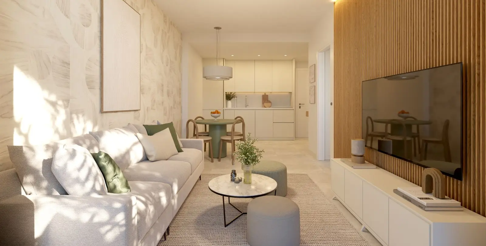 Продажа апартаментов на первом этаже в Las Lagunas 4