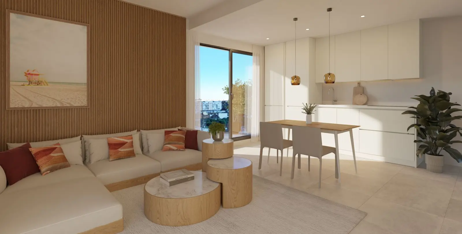 Продажа апартаментов на первом этаже в Las Lagunas 7