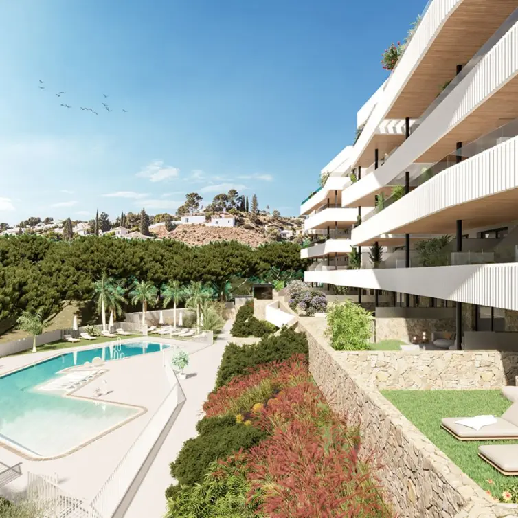 Sale of middle floor apartment in Mijas