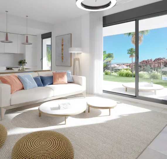 Sale of ground floor apartment in Estepona