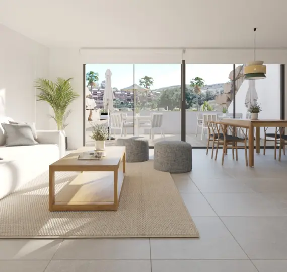 Sale of ground floor apartment in Estepona