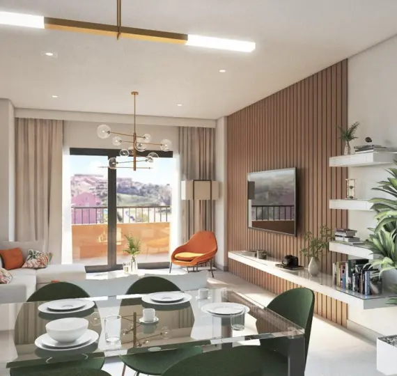 Продажа апартаментов на среднем этаже в Los Pacos