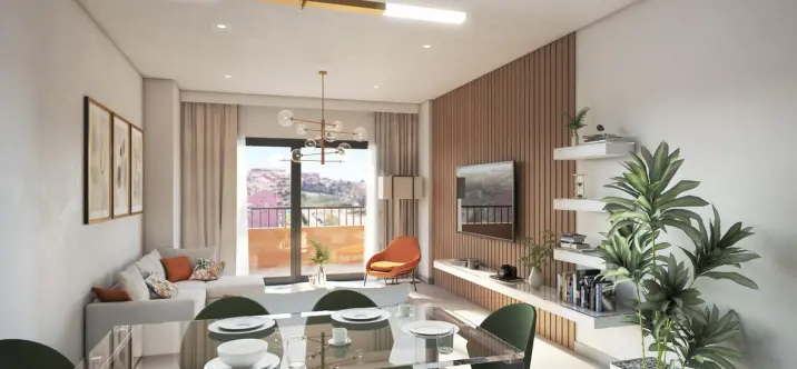 Продажа апартаментов на среднем этаже в Los Pacos 1