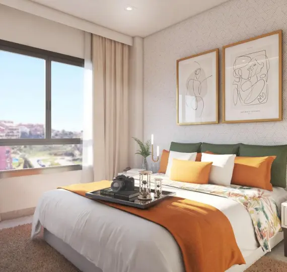 Продажа апартаментов на среднем этаже в Los Pacos