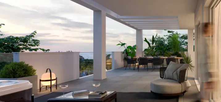 Продажа апартаментов на среднем этаже в Benalmadena Costa 2