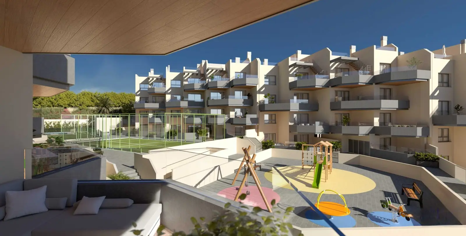 Sale of ground floor apartment in Torrox Costa 1
