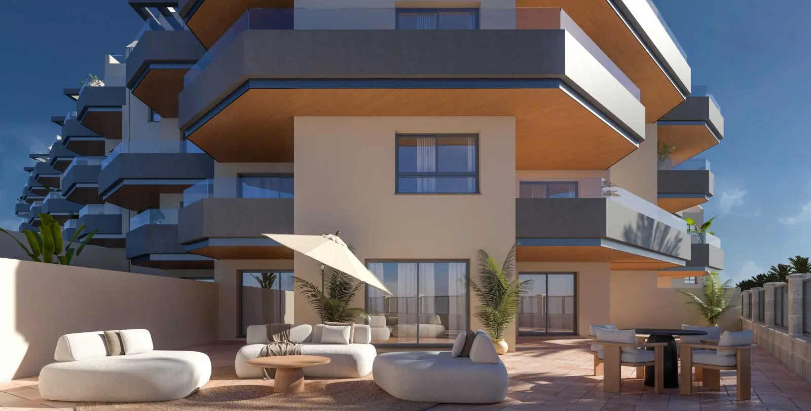 Sale of ground floor apartment in Torrox Costa 8