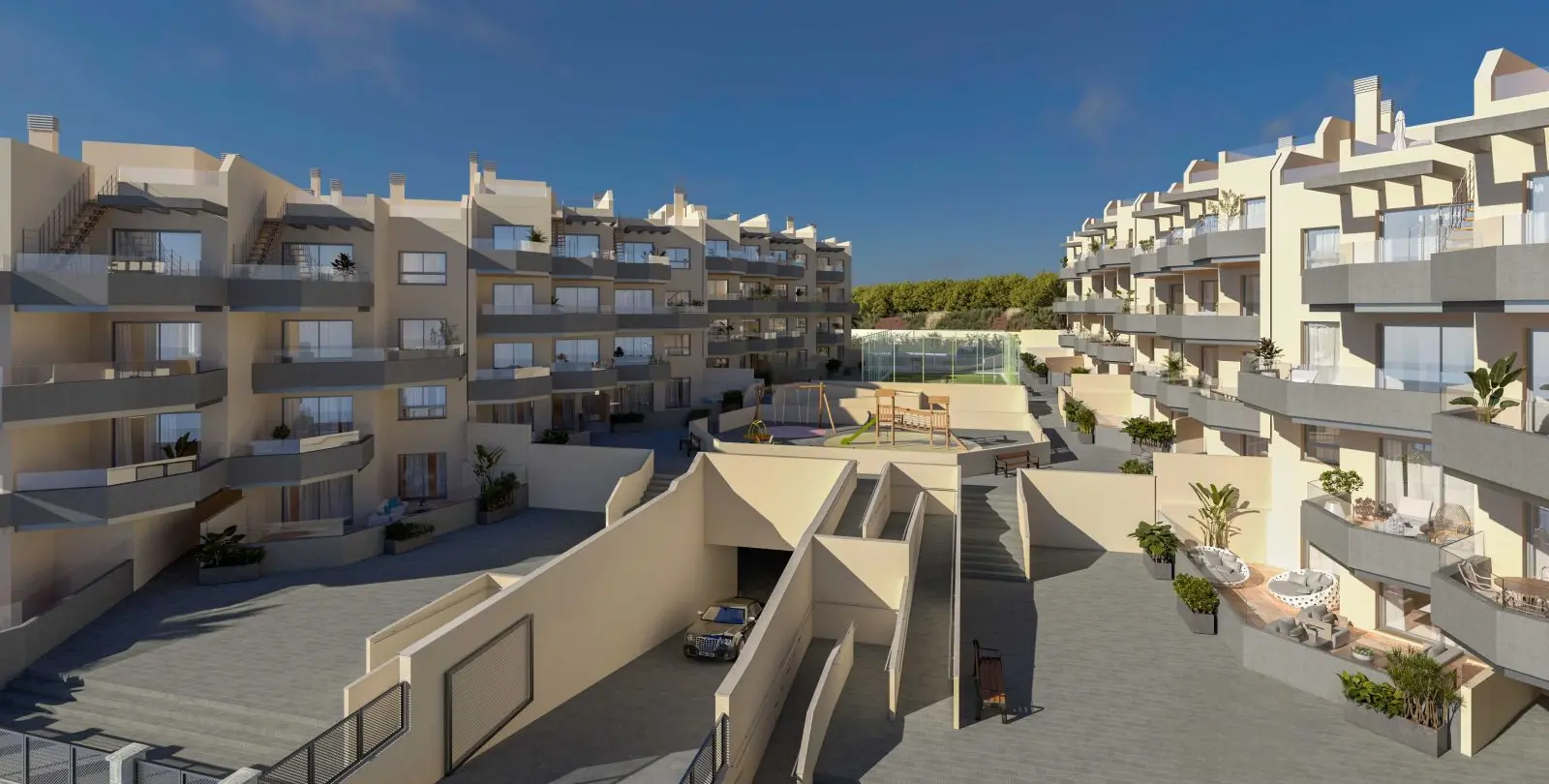 Sale of ground floor apartment in Torrox Costa 9