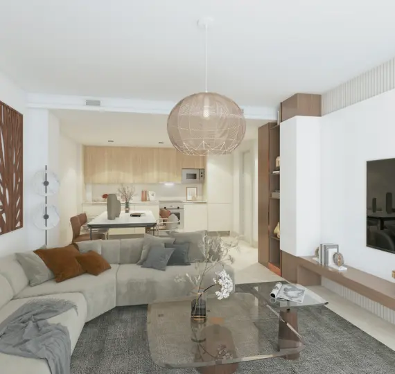 Sale of middle floor apartment in Benahavís