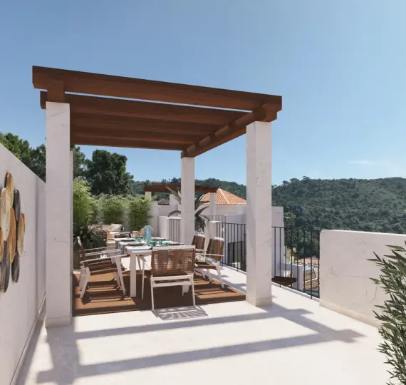 Sale of middle floor apartment in Benahavís