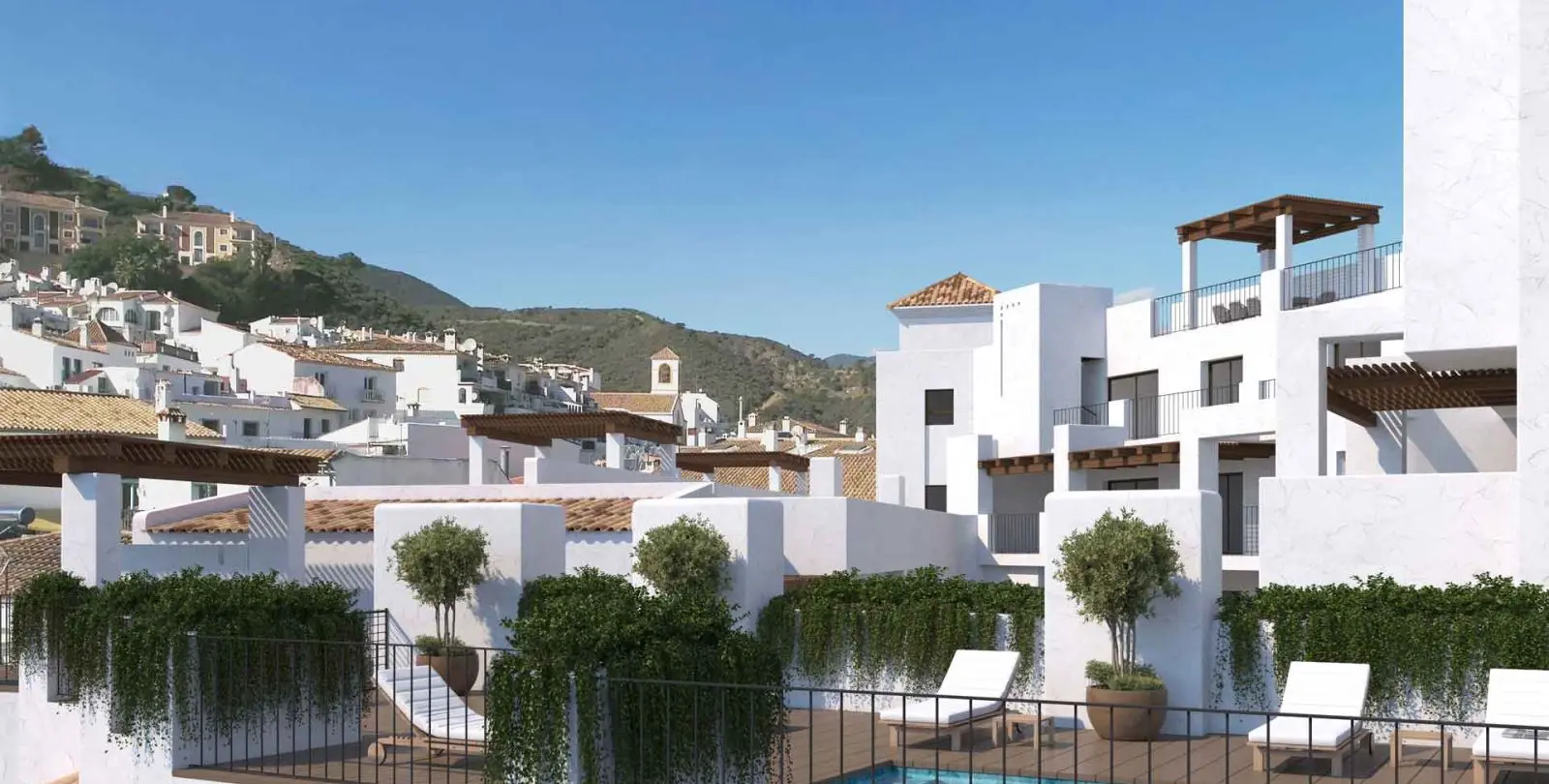 Sale of middle floor apartment in Benahavís 2