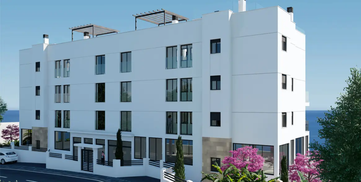 Sale of middle floor apartment in Torrox Costa 2