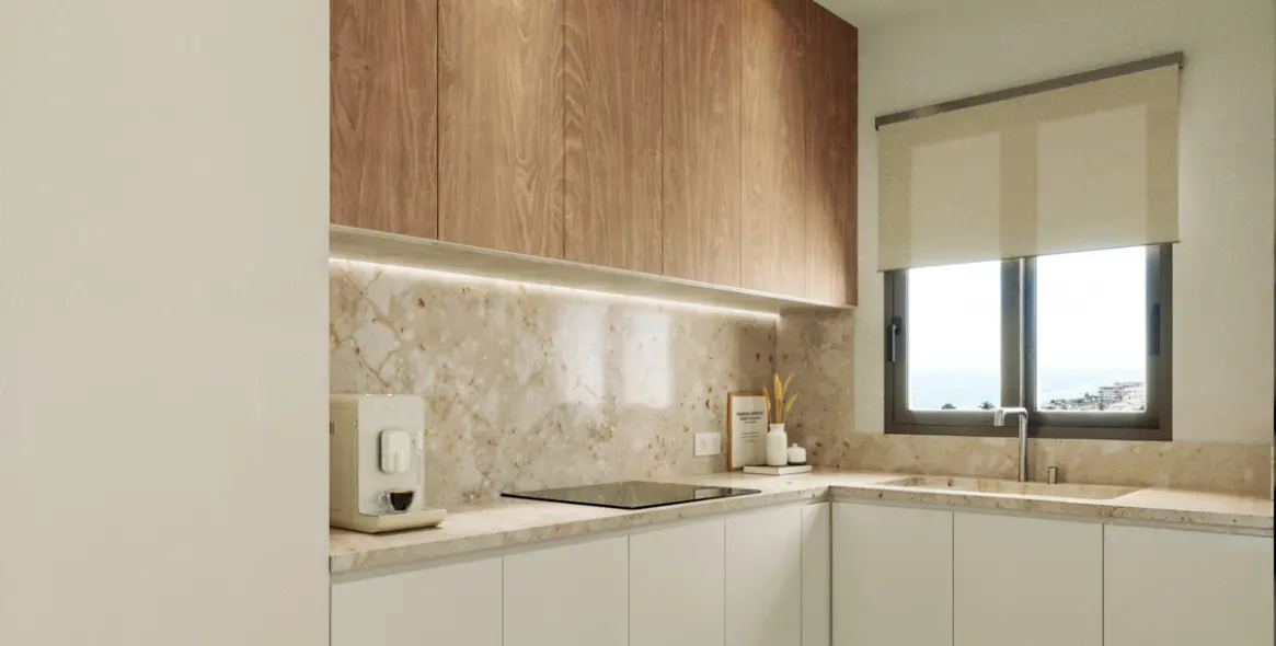 Sale of middle floor apartment in Torrox Costa 5