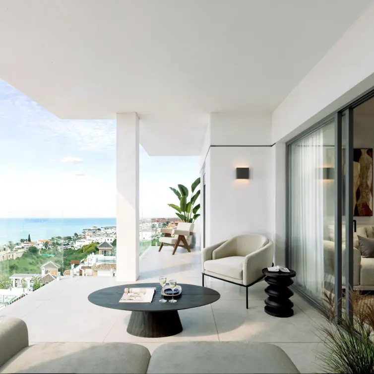 Sale of middle floor apartment in Torrox Costa
