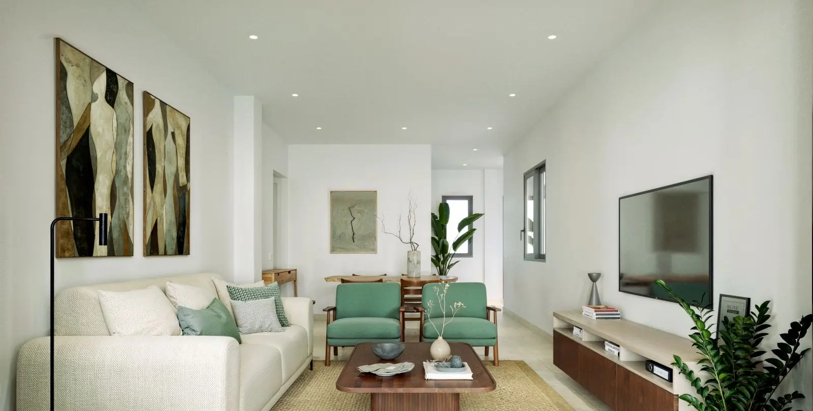 Venta de apartamento en planta media en Torrox Costa 4