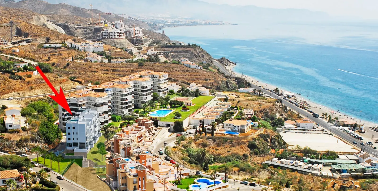 Venta de apartamento en planta media en Torrox Costa 8