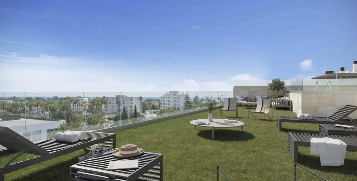 Venta de apartamento en planta baja en San Pedro de Alcántara 8