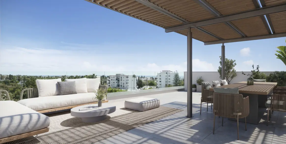 Venta de apartamento en planta baja en San Pedro de Alcántara 9