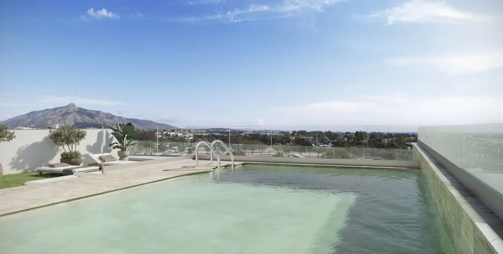 Venta de apartamento en planta baja en San Pedro de Alcántara 2