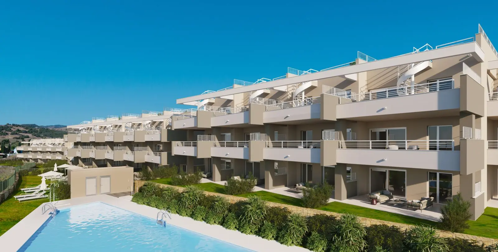 Sale of middle floor apartment in Estepona 1