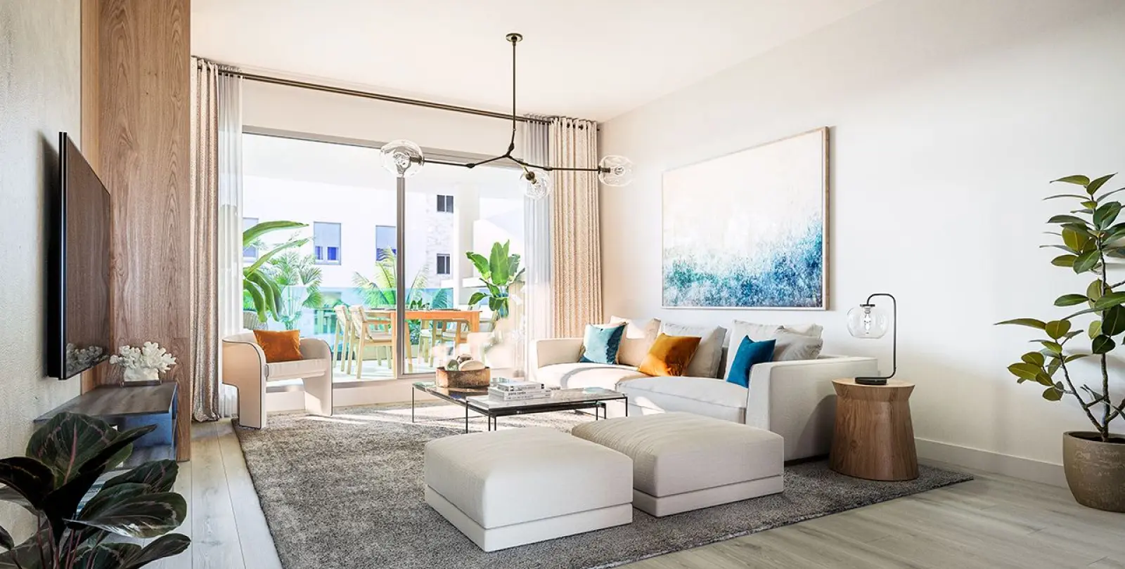 Продажа апартаментов на первом этаже в Las Lagunas 4