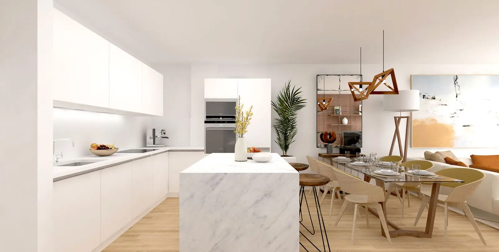 Продажа апартаментов на первом этаже в Las Lagunas 5