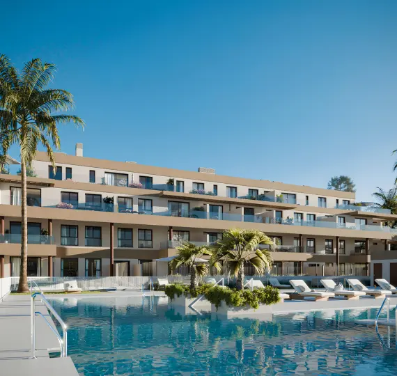 Продажа апартаментов на среднем этаже в Mijas