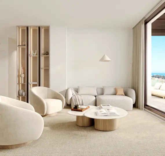 Продажа апартаментов на среднем этаже в Mijas