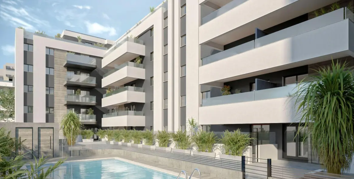 Продажа апартаментов на среднем этаже в Las Lagunas 2