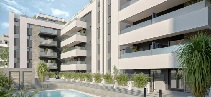 Продажа апартаментов на среднем этаже в Las Lagunas 1