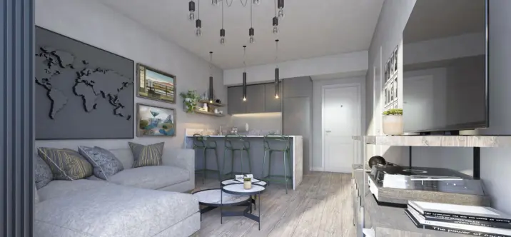 Продажа апартаментов на среднем этаже в Las Lagunas 2