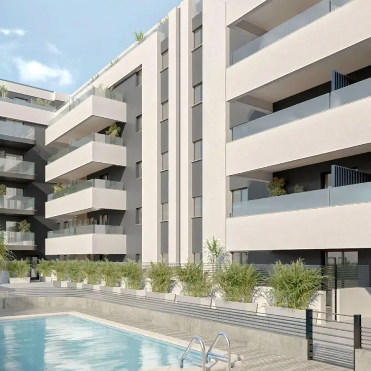 Продажа апартаментов на среднем этаже в Las Lagunas