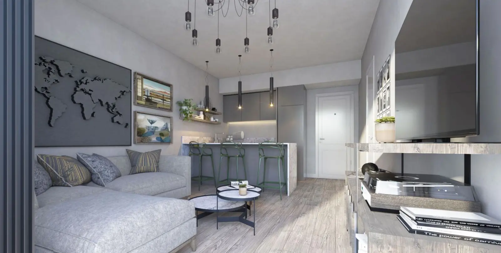 Sale of middle floor apartment in Las Lagunas 3
