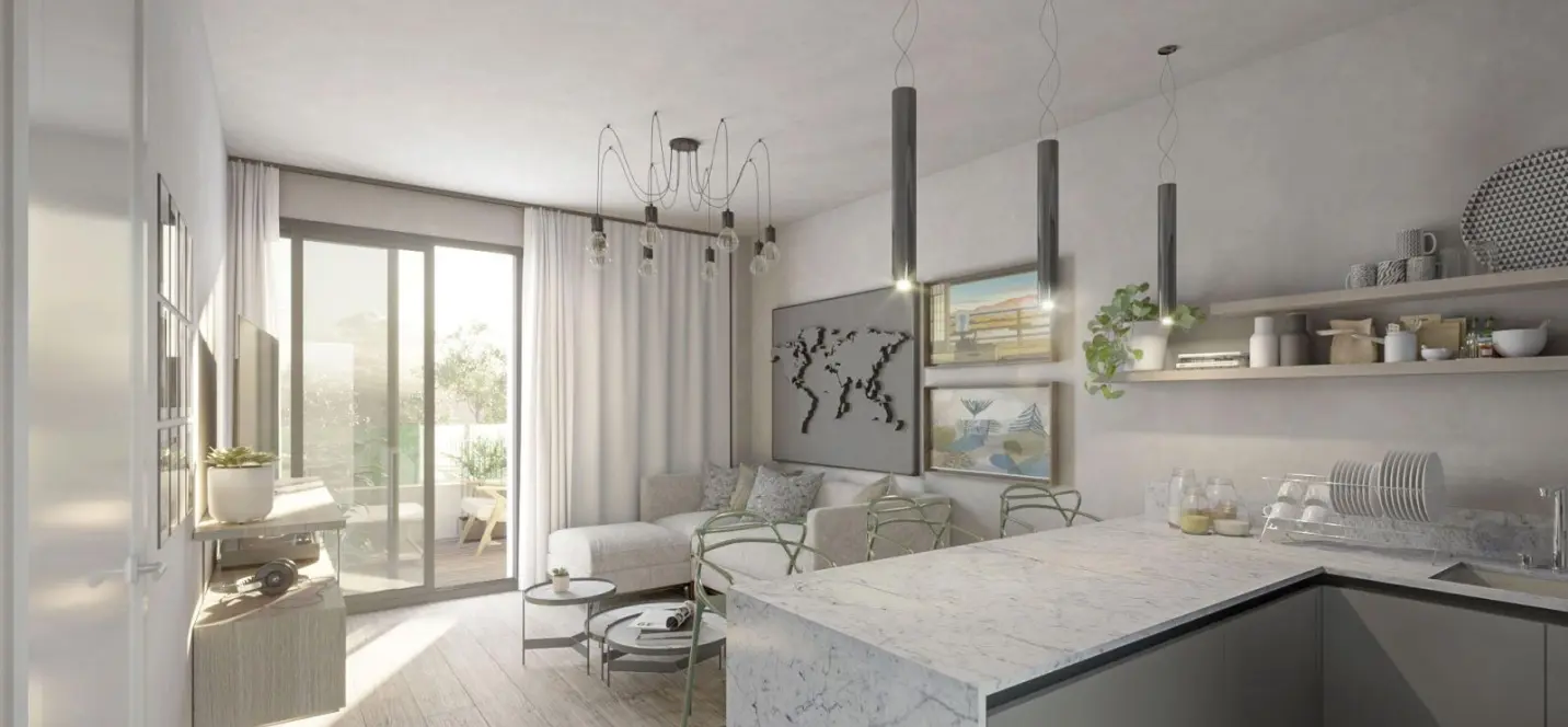 Продажа апартаментов на среднем этаже в Las Lagunas 3