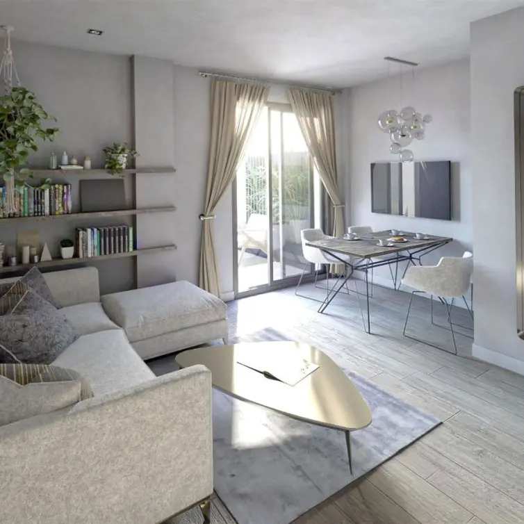 Продажа апартаментов на среднем этаже в Las Lagunas