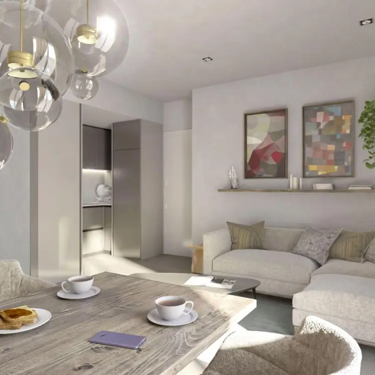 Продажа апартаментов на среднем этаже в Las Lagunas