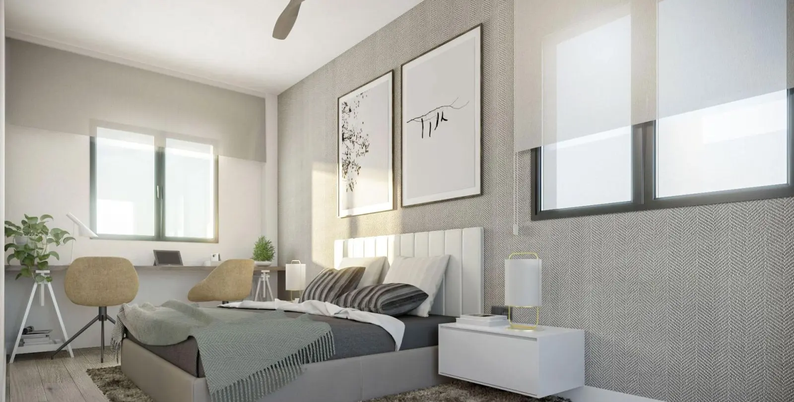 Sale of middle floor apartment in Las Lagunas 7