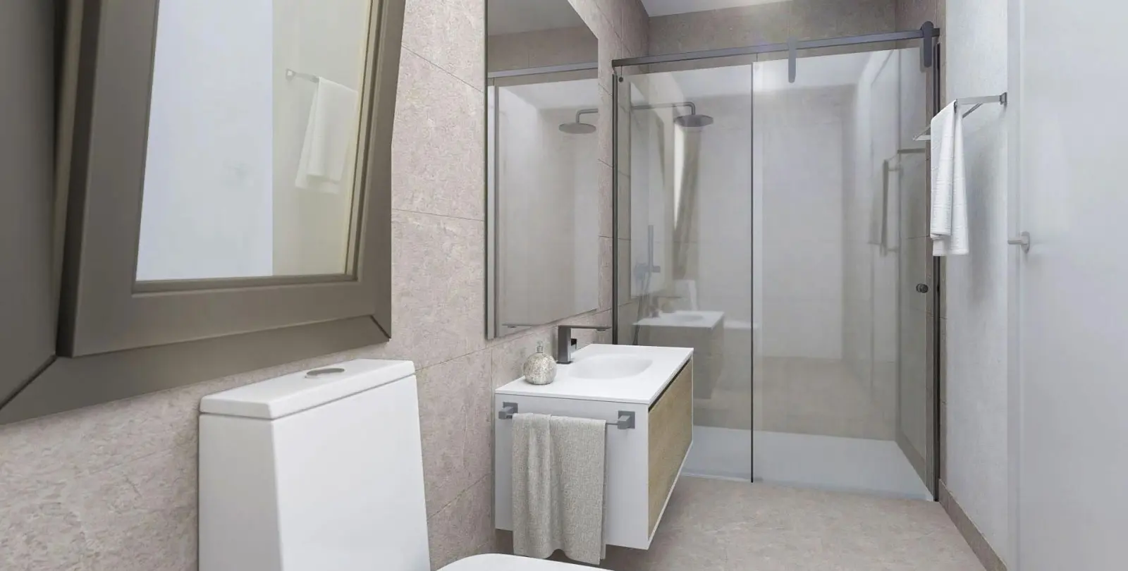 Sale of middle floor apartment in Las Lagunas 8