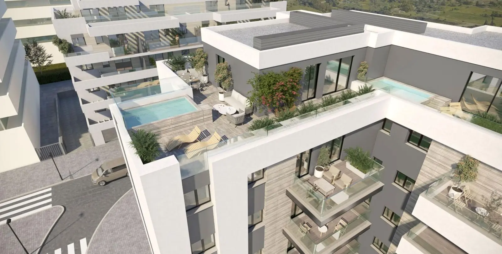 Sale of middle floor apartment in Las Lagunas 9
