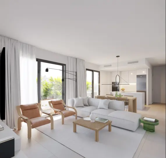 Sale of ground floor apartment in Las Lagunas