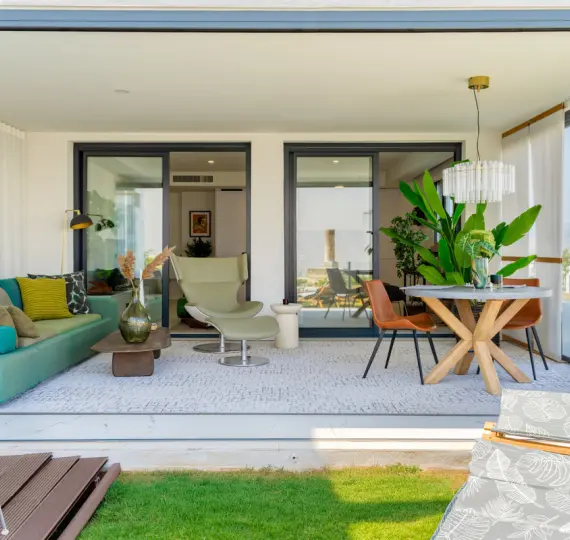 Продажа апартаментов на первом этаже в Casares