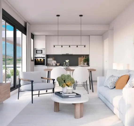 Продажа апартаментов на первом этаже в Casares