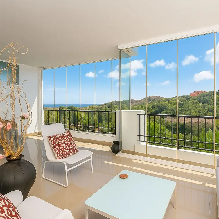 Venta de apartamento en planta media en Elviria