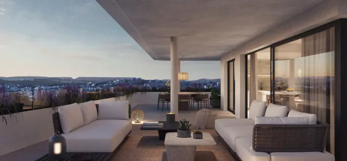 Sale of middle floor apartment in Estepona 0