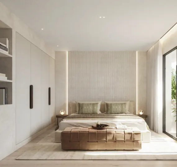 Sale of middle floor apartment in Estepona