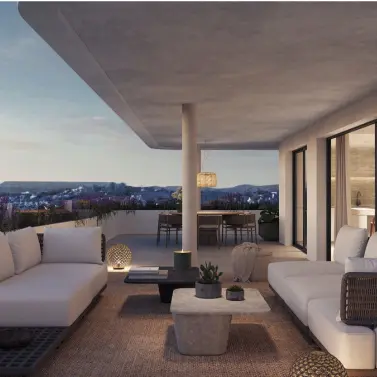 Sale of middle floor apartment in Estepona