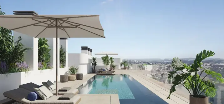 Sale of middle floor apartment in Estepona 1