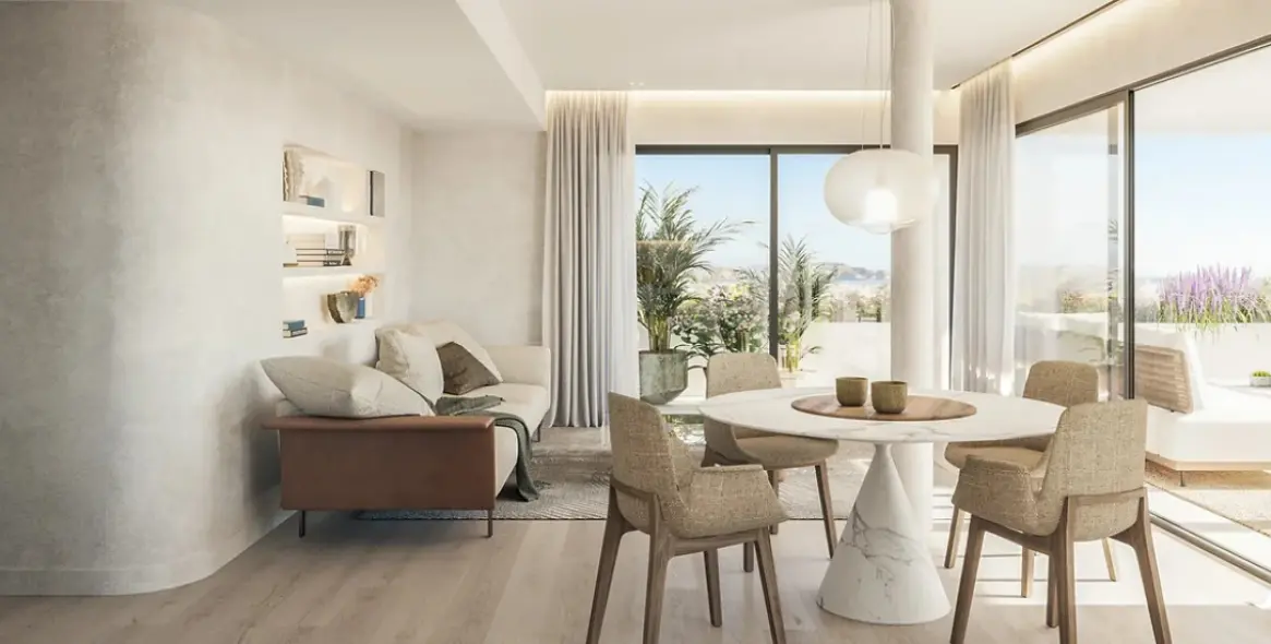 Venta de apartamento en planta media en Estepona 3